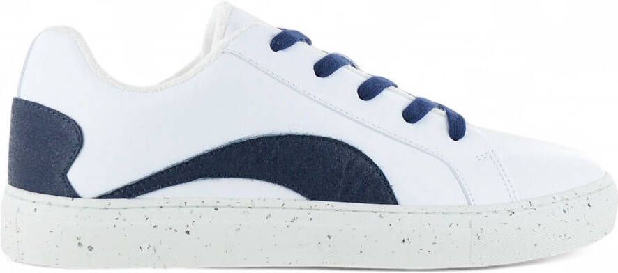 NAE Vegan Shoes BERLIN-Dark-Blue Sneakers Schoenen