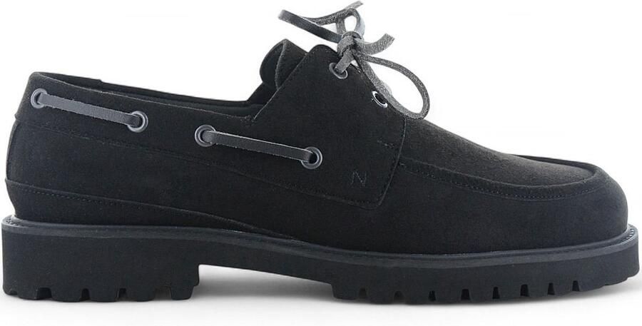 NAE Vegan Shoes DARIO Heren Bootsschuh Schoenen Zwart Hergestellt in Portugal