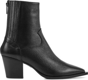 Nalini Cowboylaarzen Dames Laarzen Damesschoenen Leer 036 Zwart