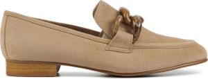 Nalini Instappers Dames Instapschoenen Damesschoenen Suède 21I095A Zand