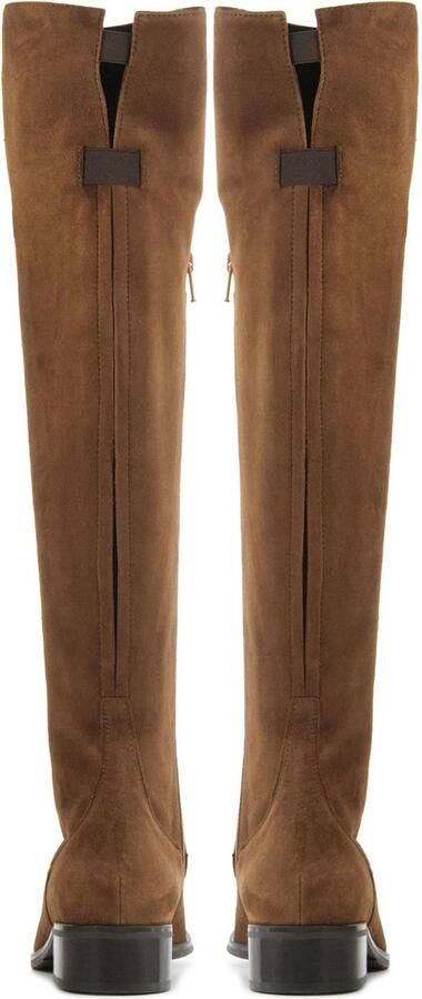 NALINI Hoge Laarzen Dames 22i108 Maat: 43 Materiaal: Suède Kleur: Cognac - Foto 6