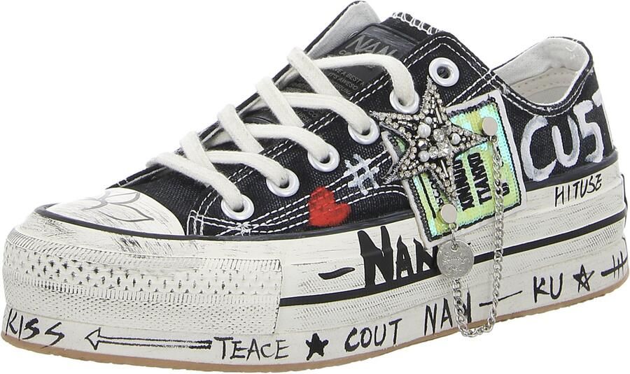 NAN-KU ANA-20A1 dames sneakers zwart