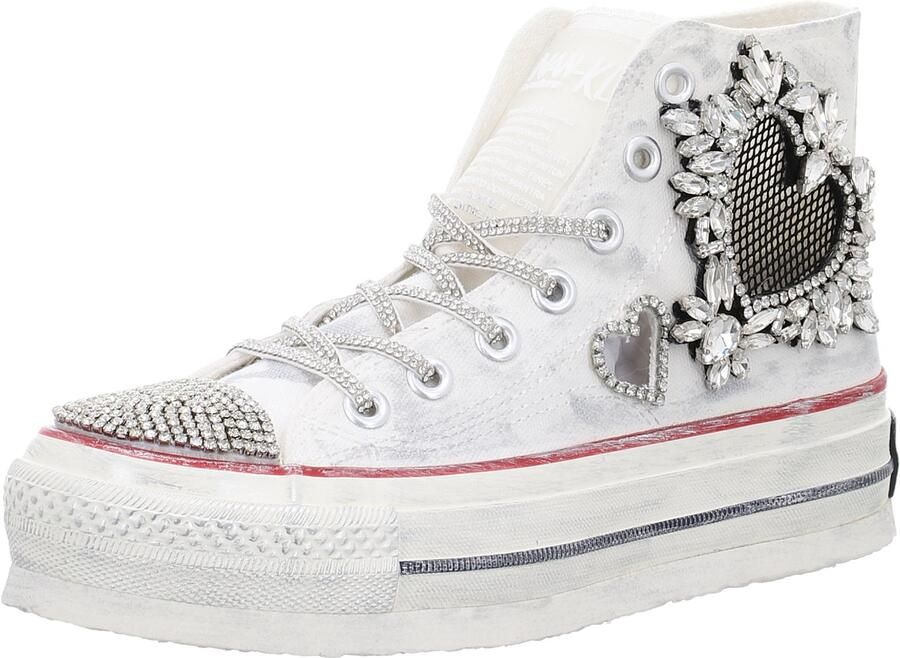 NAN-KU NA-05 WHITE dames sneakers wit