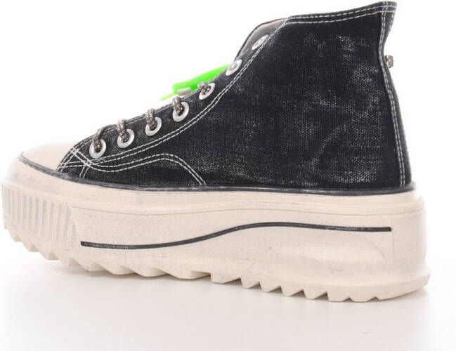 NAN-KU sneaker Forever zwarte canvas