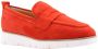Nando Neri Klassieke Quindici Loafers Orange Dames - Thumbnail 1