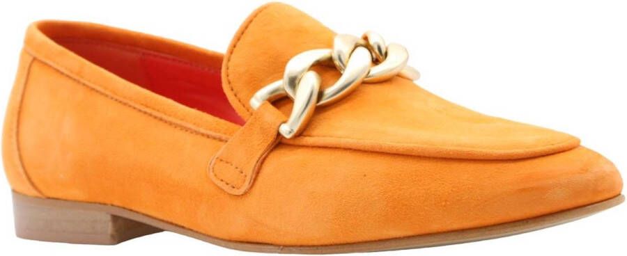Nando Neri Klassieke Quindici Loafers Orange Dames