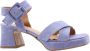 Nando Neri Hoge hak sandalen voor vrouwen Blue Dames - Thumbnail 1