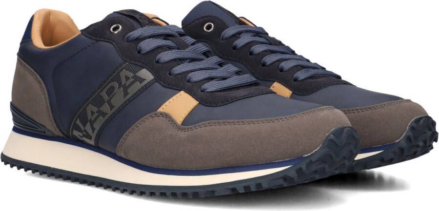 Napapijri Cosmos Sneakers Leren Sneaker Heren Blauw