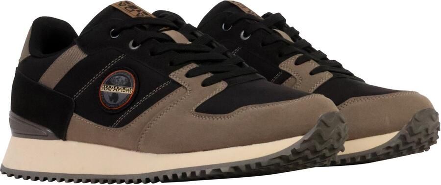 Napapijri Sneaker Cosmos 02 Sneakers zwart bruin
