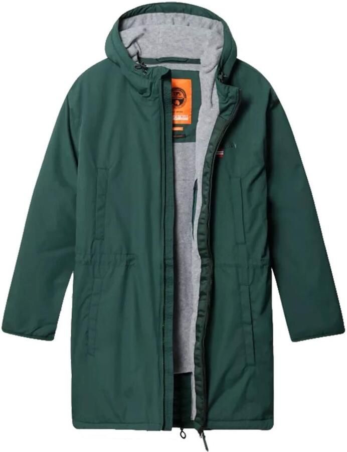 Napapijri Anter Jas Hunter Groen Heren Polyester