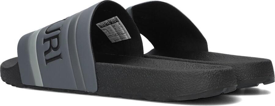 Napapijri Stream Badslippers Slippers flip flops Heren Grijs - Foto 3