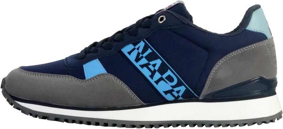 Napapijri Sportsneaker Met Vetersluiting En Bedrukking