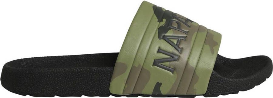 Napapijri Stream Badslippers Slippers flip flops Heren Groen