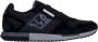 Napapijri Zwarte leren polyester Virtus Sneaker - Thumbnail 1