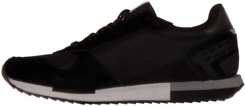 Napapijri Sportieve Zwarte Sneakers met Contrastdetails Black Heren