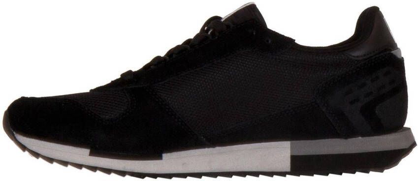 Napapijri Black Polyester Sneaker Zwart Heren