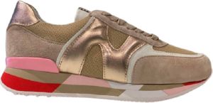 Nathan-Baume 231-NS31-01 SNEAKER BEIGE COMBI ROSE
