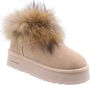 Nathan-Baume Stijlvolle Winterlaarzen voor Vrouwen Beige Dames - Thumbnail 1
