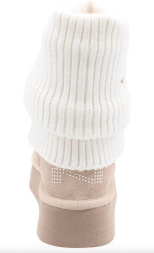 Nathan-Baume Dames Enkellaars Beige