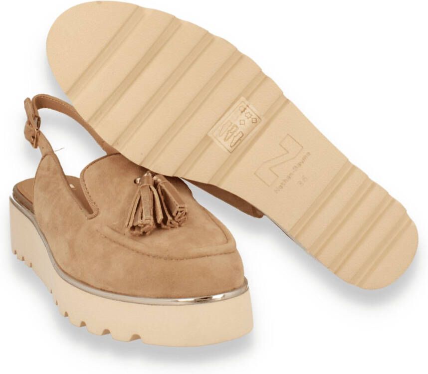 Nathan-Baume Dames Sandaal Beige