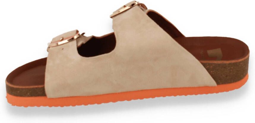 Nathan-Baume Dames Slipper Beige