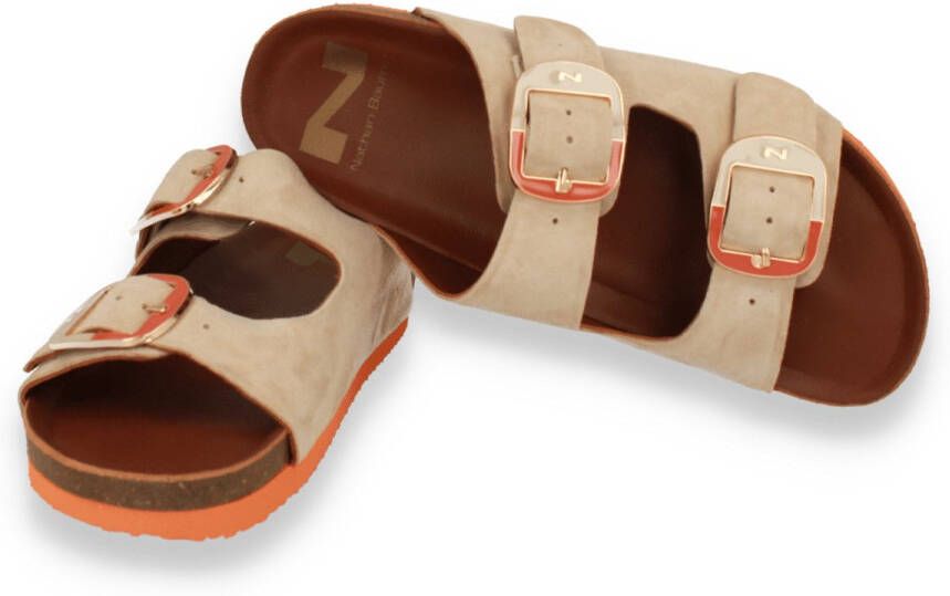 Nathan-Baume Dames Slipper Beige
