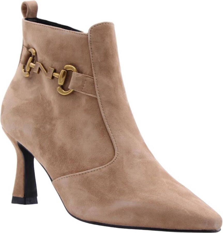 Nathan-Baume Stijlvolle Enkellaars Beige Dames