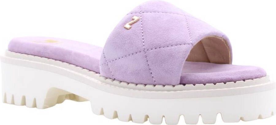 Nathan-Baume Zomer Surfing Mules Purple Dames