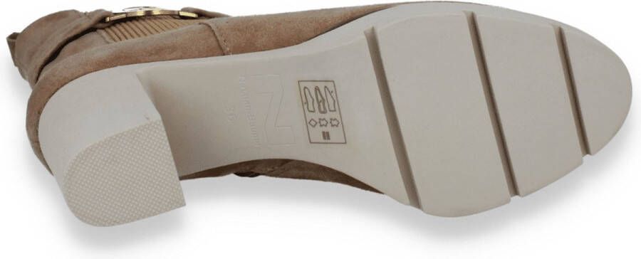 Nathan-Baume Nathan -baume Dames Enkellaars Camel