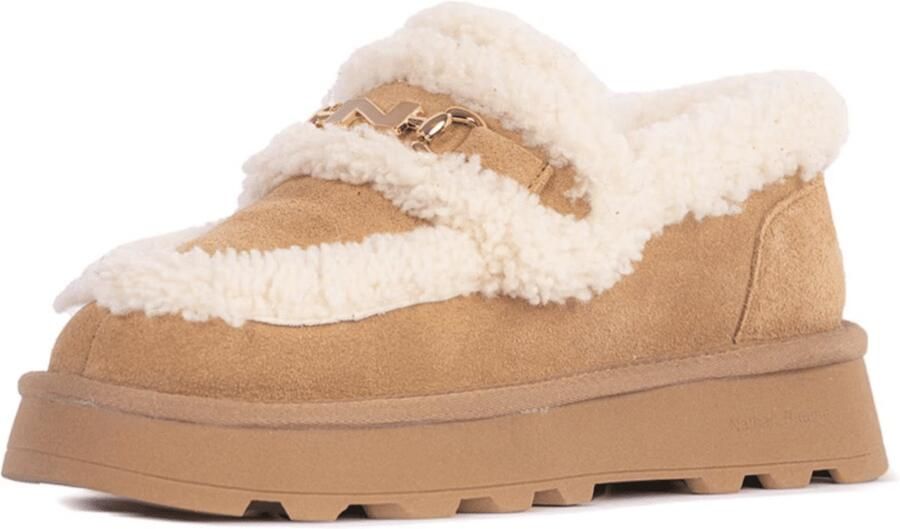 Nathan-Baume Dames Pantoffel Camel
