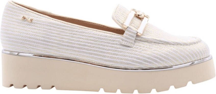 Nathan-Baume Nathan Baume Dames Mocassin Beige