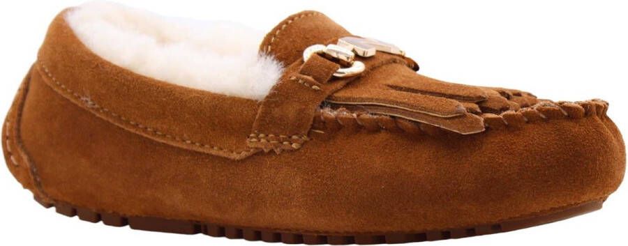 Nathan-Baume Comfortabele Slipper Klamper Brown Dames