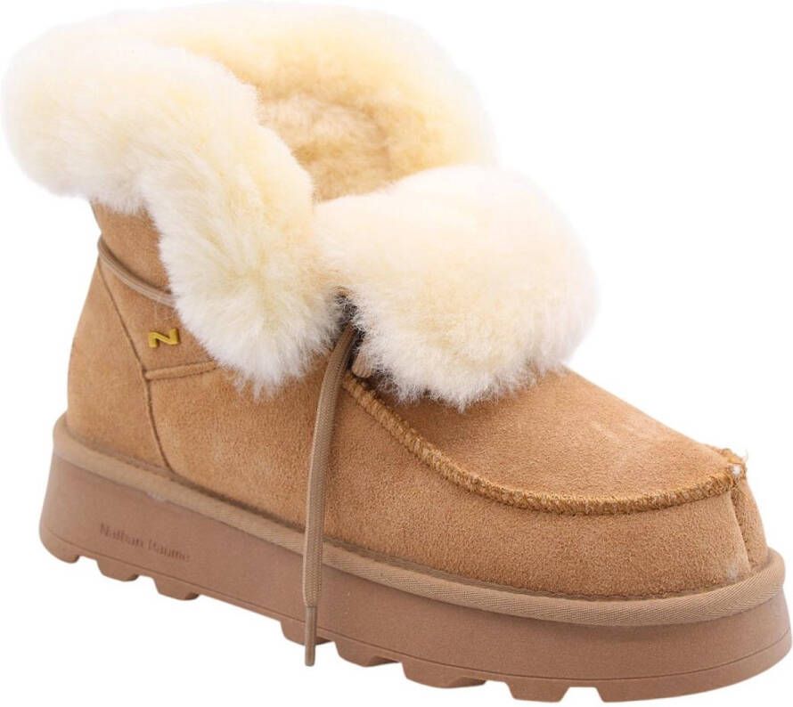 Nathan-Baume Stijlvolle Winterlaarzen voor Vrouwen Brown Dames