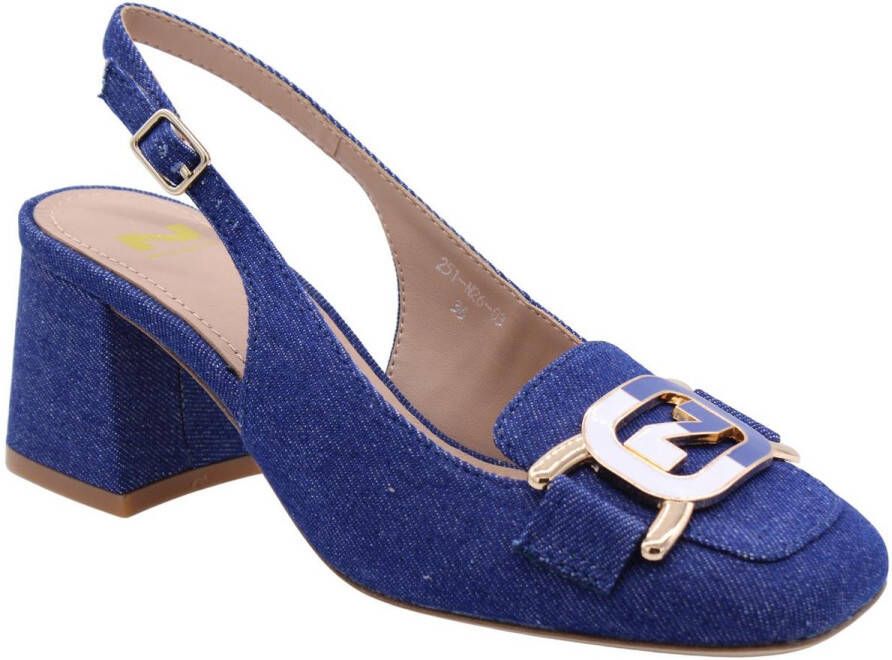 Nathan Baume Slingback Blauw