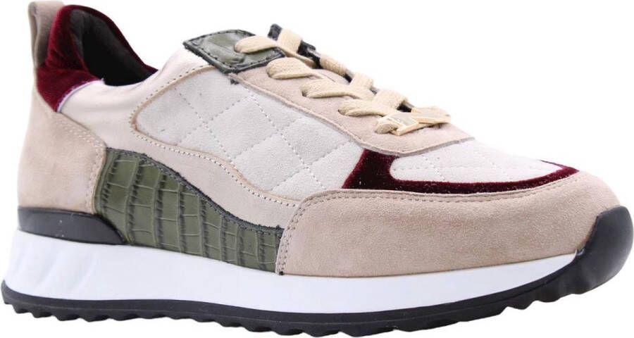 Nathan-Baume Comfortabele Trendy Sneakers voor Vrouwen Beige Dames