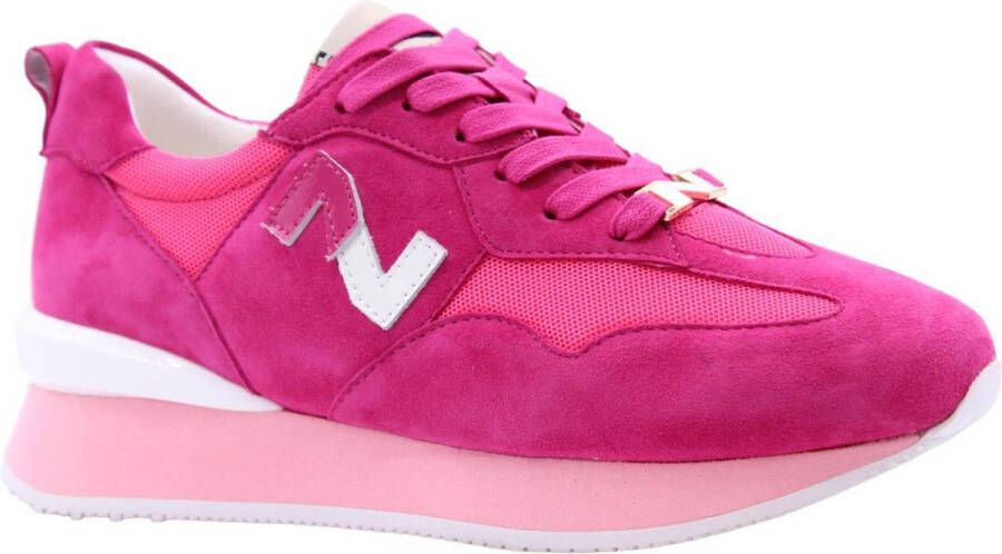 Nathan-Baume Stijlvolle Macon Sneakers voor Vrouwen Pink Dames