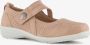 Natuform dames ballerina beige Uitneembare zool - Thumbnail 1