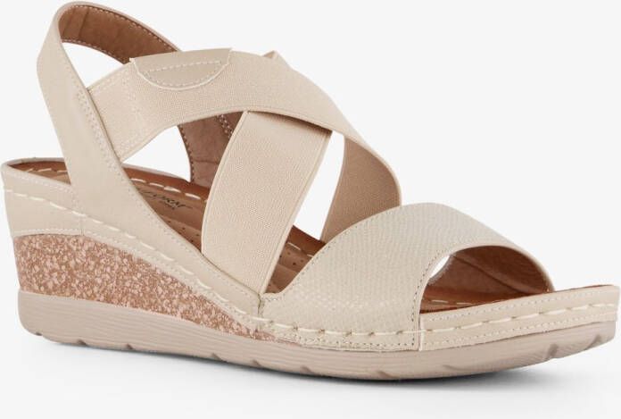Natuform dames sandalen beige