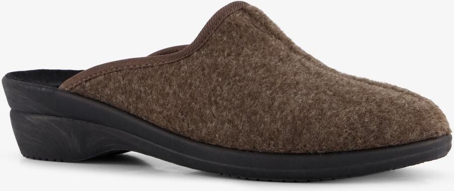 Natuform dames instap pantoffels bruin Sloffen