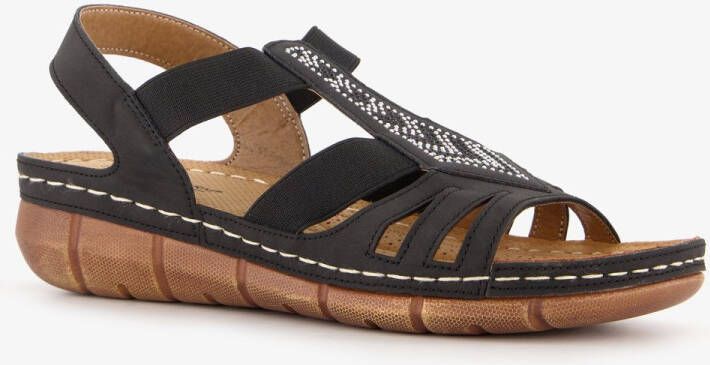 Natuform Naturform dames sandalen zwart