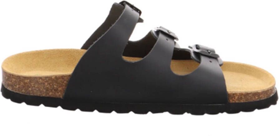 Natural Sense leren muiltje muiltjes dames 1152536 zwart - Foto 1