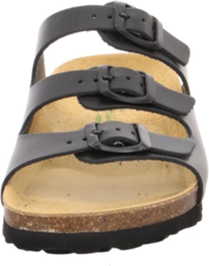 Natural Sense leren muiltje muiltjes dames 1152536 zwart