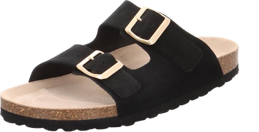 Natural Sense leren muiltje muiltjes dames 1156604 zwart - Foto 1