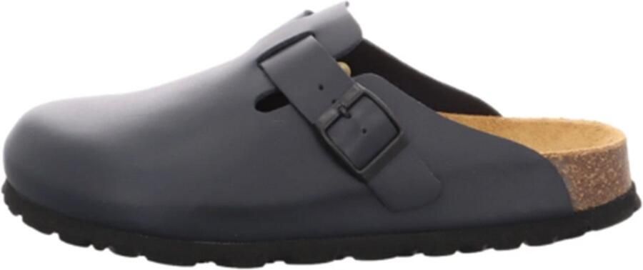 Natural Sense unisex pantoffels klomp leer Marino