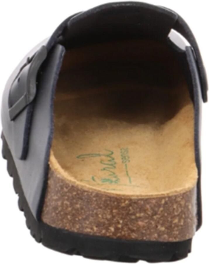 Natural Sense unisex pantoffels klomp leer Marino
