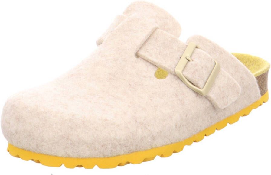 Natural Sense vilten pantoffels klomp pantoffels unisex 1152949 beige