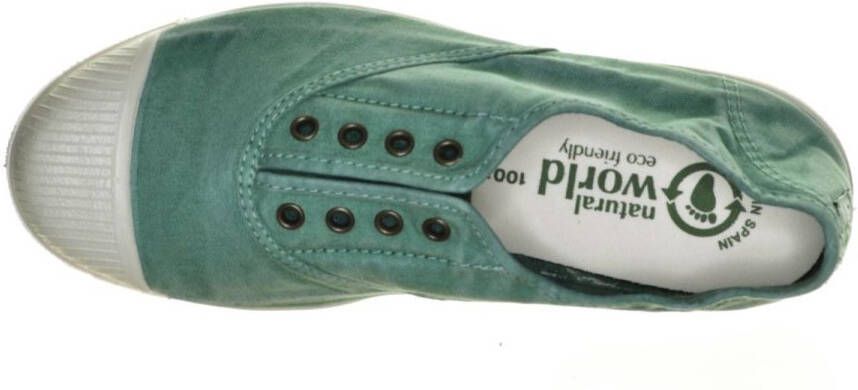 Natural World Women's Old Lavanda Sneakers groen beige