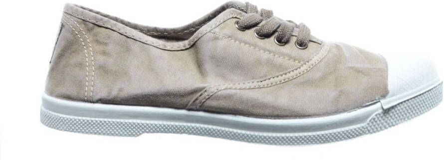 Natural World Sneakers Ingles Elastico Beige 100% bio katoen