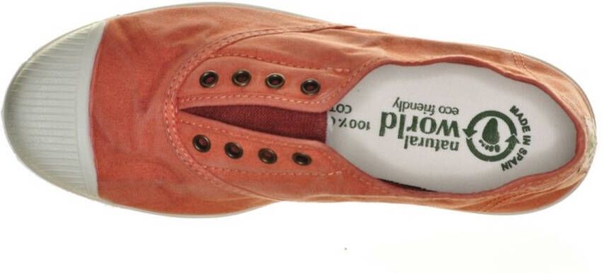 Natural World Women's Old Lavanda Sneakers rood beige