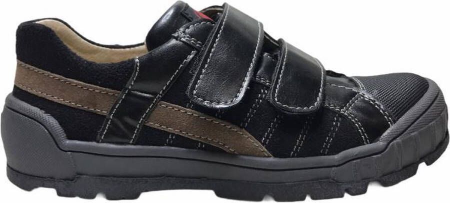 Naturino 2 velcro's bumper jongens sneakers 3632 zwart mt 23 - Foto 7